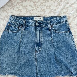 Mini Jean skirt